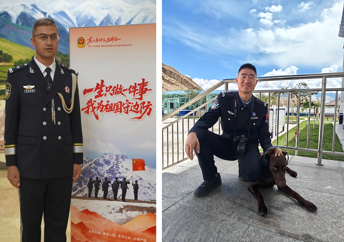 图左：肖恭尼，图右：袁啸